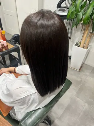 ミディアム 艶カラー透明感カラー まいか🫧‪のヘアスタイル