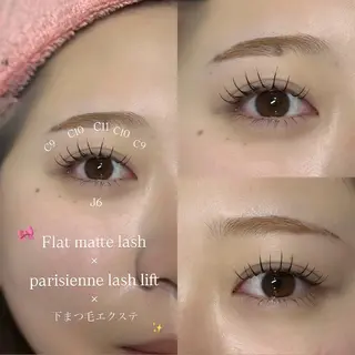 マツエク・マツパ Veil ayakaのマツエク・マツパデザイン