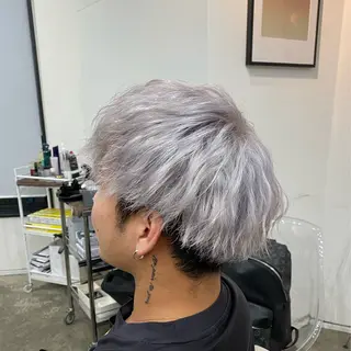 ショート カラー 透明感ワンカラー梅田 ダブルカラー/川上のヘアスタイル