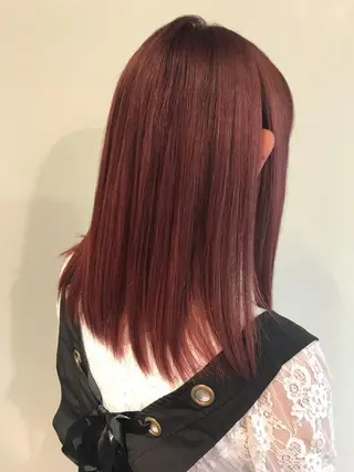 ミディアム カラー knock【ノック】所属・烏丸韓国ヘア🇰🇷 ayaka🎀のヘアスタイル