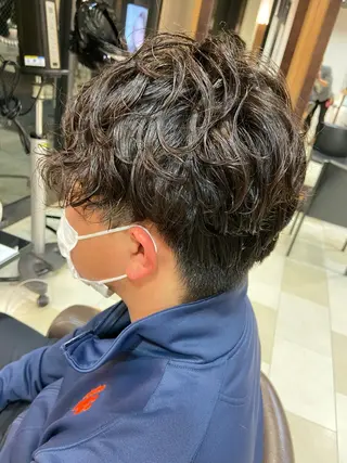 パーマ メンズ Stella hair mode所属・ステラヘアモード 井澤元樹のヘアスタイル