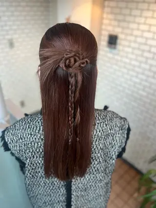 ヘアアレンジ 大人可愛いヘアメイク 💋🧚‍♀️しずかのヘアスタイル