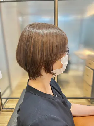 ショート シノハラ ガクト ショート/白髪ぼかしのヘアスタイル