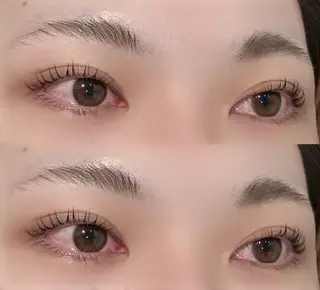 マツエク・マツパ 韓国ヘア/グレージュ カラー🩷リノアのヘアスタイル