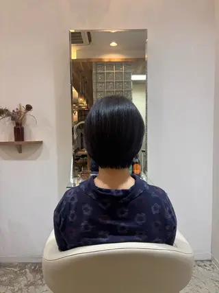 ショート 佐藤 優里のヘアスタイル