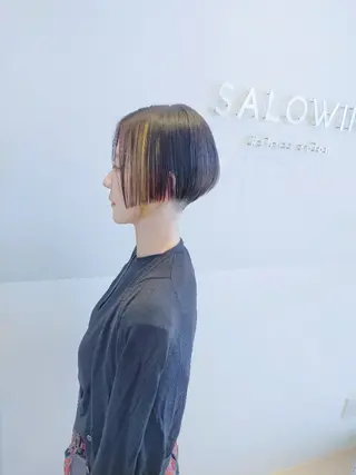 ショート カラー ショート&ボブなら お任せ✨中野 真二のヘアスタイル