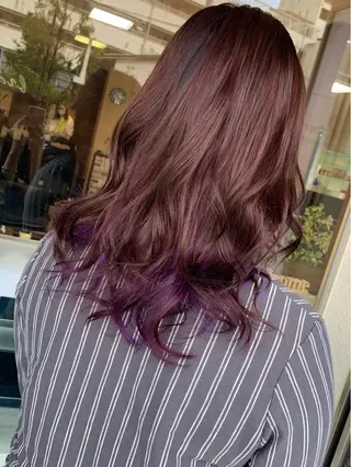 ミディアム 🫧艶髪カラー🫧 森本くるみのヘアスタイル