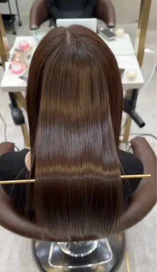 セミロング ✨レイヤー/−10 歳ヘアー/✨山下　遥のヘアスタイル