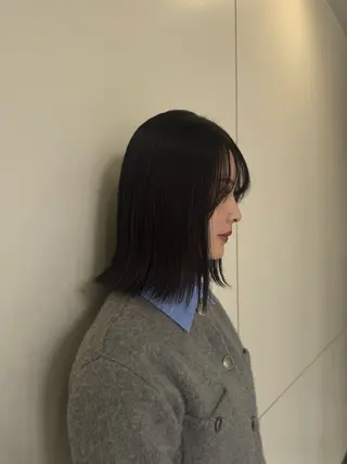 カラー 新村 美咲のヘアスタイル