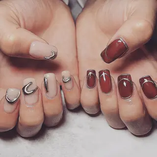 ネイル 知花 梨花のネイルデザイン