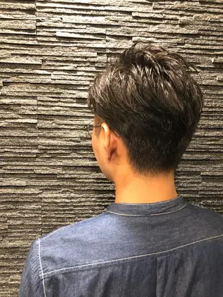 ショート メンズ さくま 佐久間のヘアスタイル