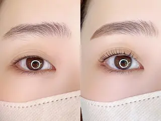 マツエク・マツパ and she. utaのマツエク・マツパデザイン