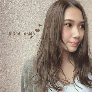 ミディアム カラー パーマ ヘアアレンジ メンズ キッズ ネイル マツエク・マツパ 新宿駅近♡友達とOK 🦋W -ワット -のヘアスタイル