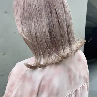 ショート カラー パーマ ヘアアレンジ Riposo.所属・✨艶髪✨ 奈須晴香のヘアスタイル