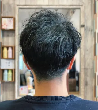 ショート パーマ メンズサロンテラス所属・テラス 佐藤のヘアスタイル