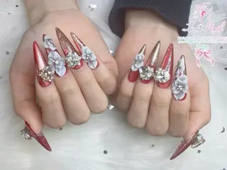 ロング 79Linanailnamba所属・Linanail Nambaのネイルデザイン