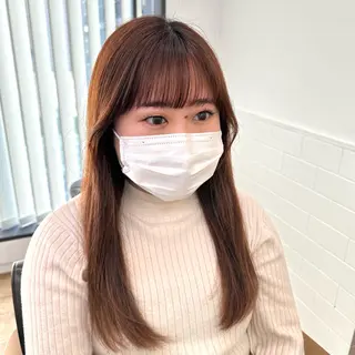 美髪縮毛矯正🫧 艶カラー/スズカのヘアスタイル