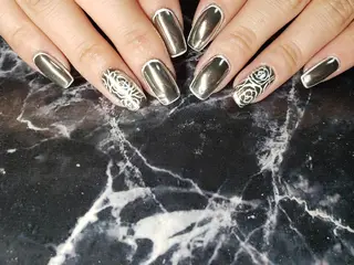 ショート ネイル クロキ 。のネイルデザイン