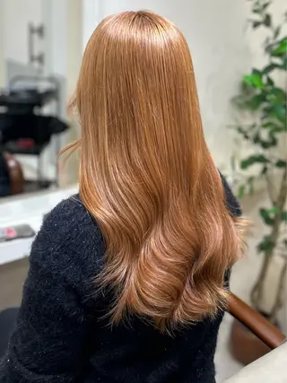 カラー carina✂️ ハイトーンカラー🤩のヘアスタイル