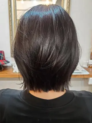 ショート フリーランス所属・韓国ヘア レイヤー くびれヘアMATSUのヘアスタイル