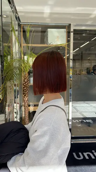 ショート 透明感カラー/ボブ / MARIE🍇のヘアスタイル