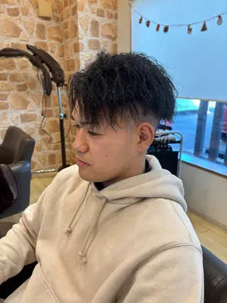 パーマ メンズ ヘアリゾートハピネス所属・🌈 🌈スズキエリカのマツエク・マツパデザイン