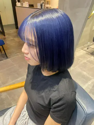 ショート カラー 韓国×髪質改善カラー 💎hinaのヘアスタイル