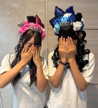 ロング 島崎 穂乃香のヘアスタイル