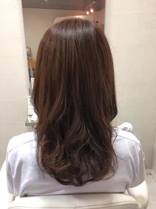 ロング 阿部 美咲のヘアスタイル