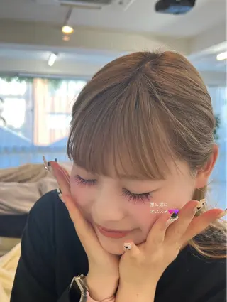 マツエク・マツパ レイヤーカット┊ 透 明感カラー┊ YUIのヘアスタイル