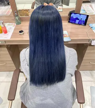 ロング カラー ‪❥ブリーチ💗 MIKUのヘアスタイル