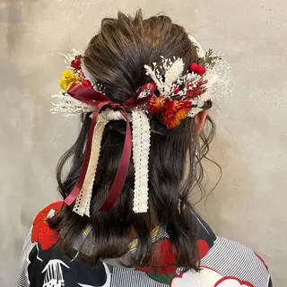 ミディアム まつパ・ヘアセット ♡Chinami♡のマツエク・マツパデザイン