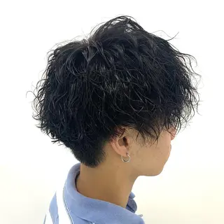 パーマ メンズ 柏メンズカットパーマ NO.1タイチのヘアスタイル