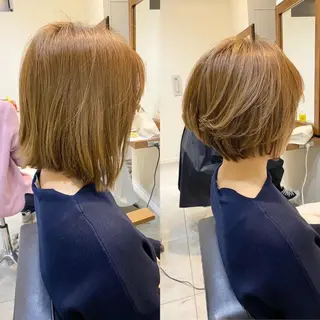 ショート カラー 💫期間限定価格💫 似合わせカット🧚のヘアスタイル