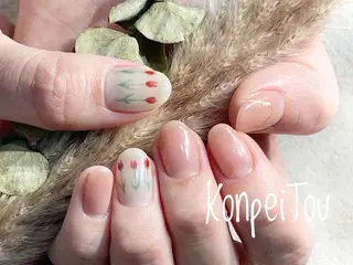 ネイル おうちのネイルサロン　konpeiTou〜こんぺいとう〜所属・おうちのネイルサロン KonpeiTouのネイルデザイン