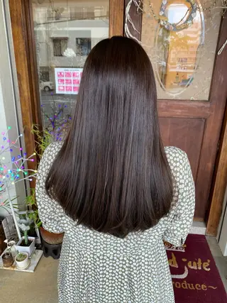 ミディアム カラー grand juteのヘアスタイル