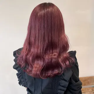 セミロング カラー あ あのヘアスタイル