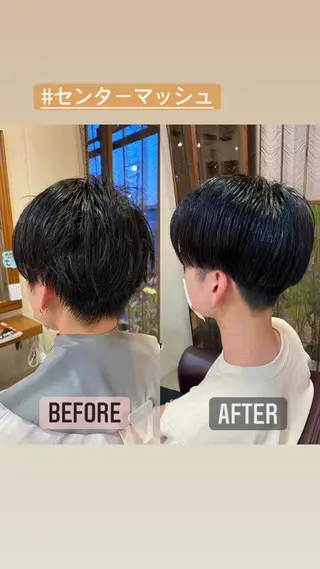 ショート ヘアアレンジ メンズ アイブロウ SALOWIN京都河原町Suite店所属・外国人風レイヤー/ ハイトーンSHUのヘアスタイル