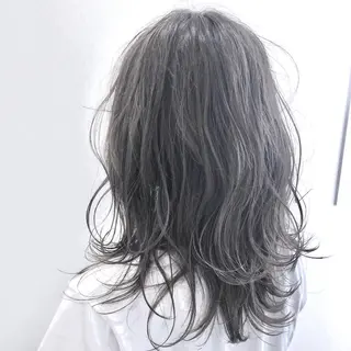 ミディアム カラー パーマ エリア人気No.1 美容室Ash西船橋のヘアスタイル