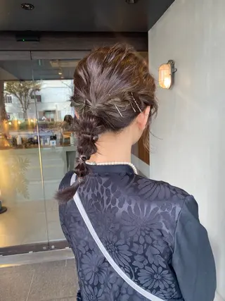 ヘアアレンジ 石川 雅のヘアスタイル