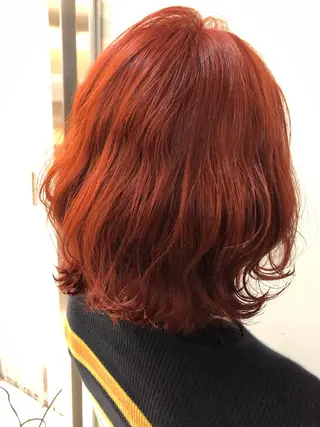 ミディアム カラー GLROW haruhiのヘアスタイル