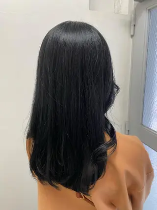 セミロング カラー アレンジ指名 no.1✨ｈａｋｏのヘアスタイル