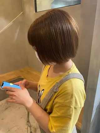 ショート Piu-所属・古澤 芽依のヘアスタイル