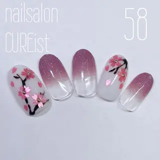 ネイル ネイルサロンキュアイスト所属・キュアイスト アコパラジェル調布のネイルデザイン