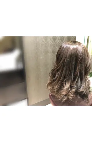 ロング 飯田 祥哉のヘアスタイル