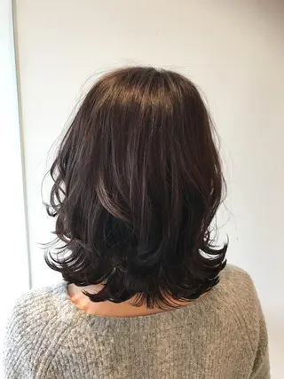 ミディアム ヘアーデザイン arのヘアスタイル