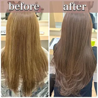 ロング カラー ヘアアレンジ モテ髪💛美髪矯正 ✨艶髪特化🫧山根のヘアスタイル