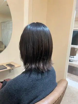 ミディアム FILM by lucia所属・MIKU カットモデル募集のヘアスタイル