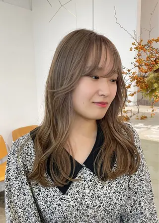 ロング カラー Terve.竹内 視咲のヘアスタイル
