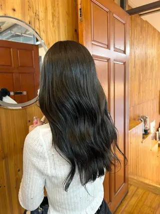 ロング カラー IO【イオ】ブリーチ/ダブルカラー/髪質改善/ケアブリーチ/ハイトーン/長野市/長野駅所属・金澤 希空のヘアスタイル